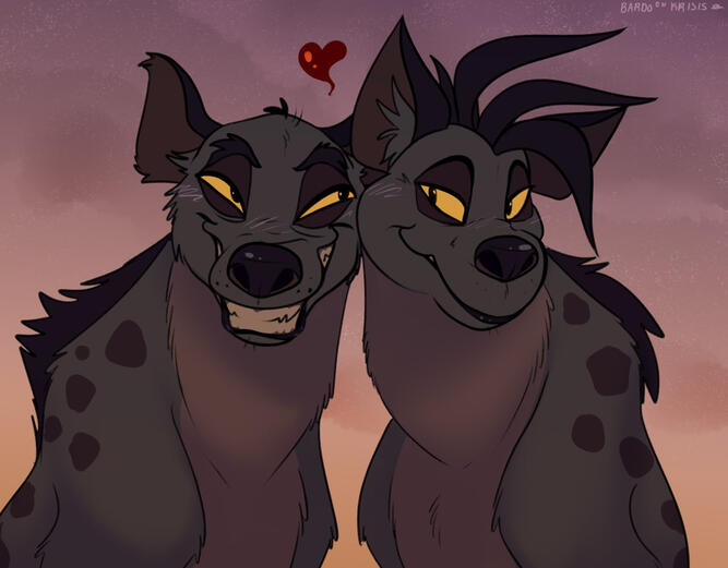 hyena love